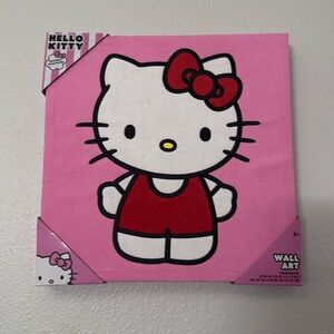 Hello kitty wall art